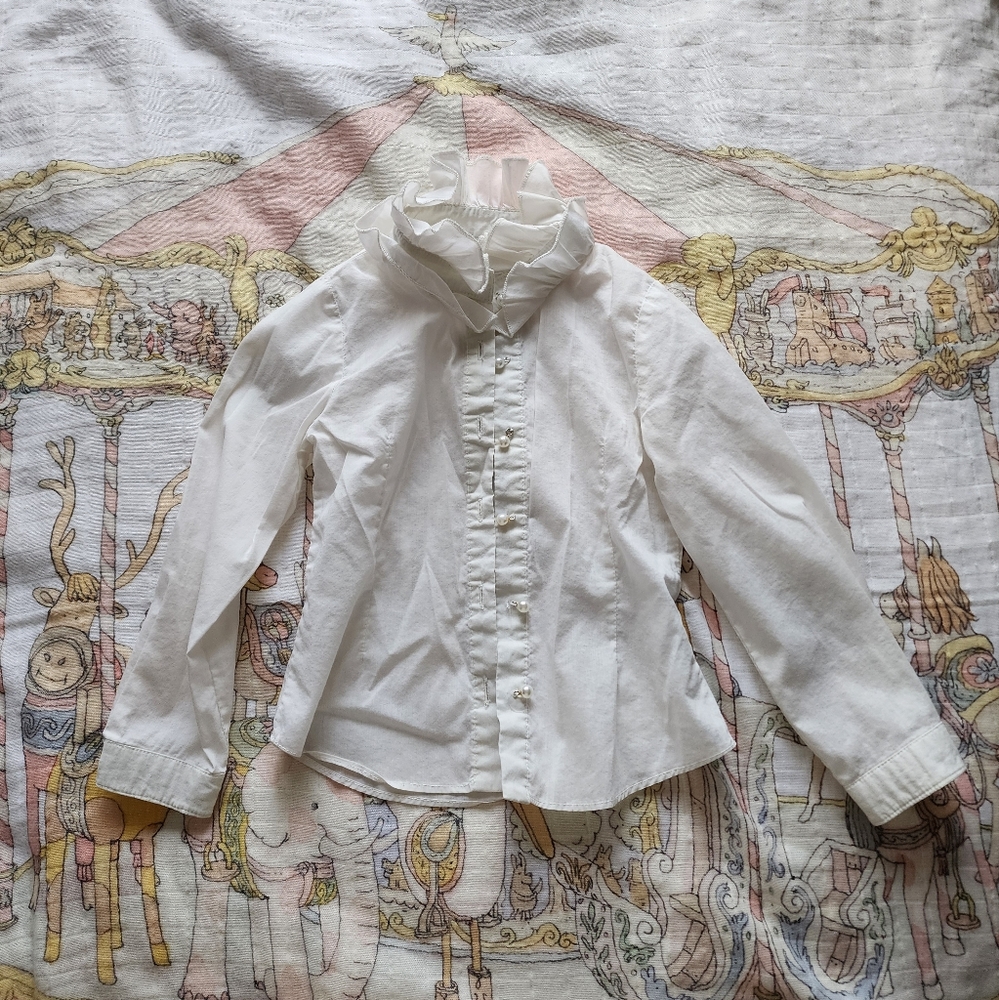 Richie House Los Angelos Toddler Blouse